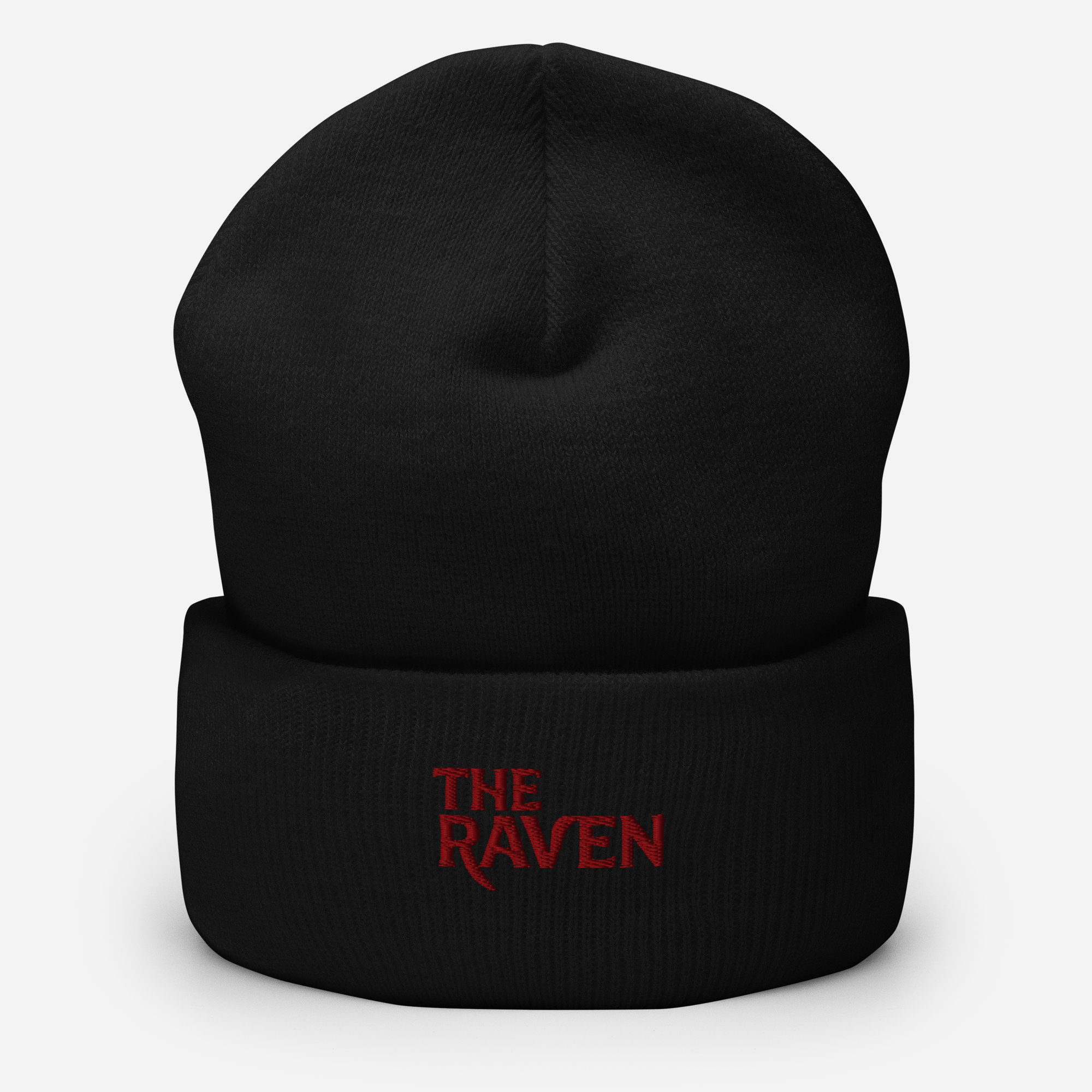 The Raven - Black Beanie - The Raven Shop