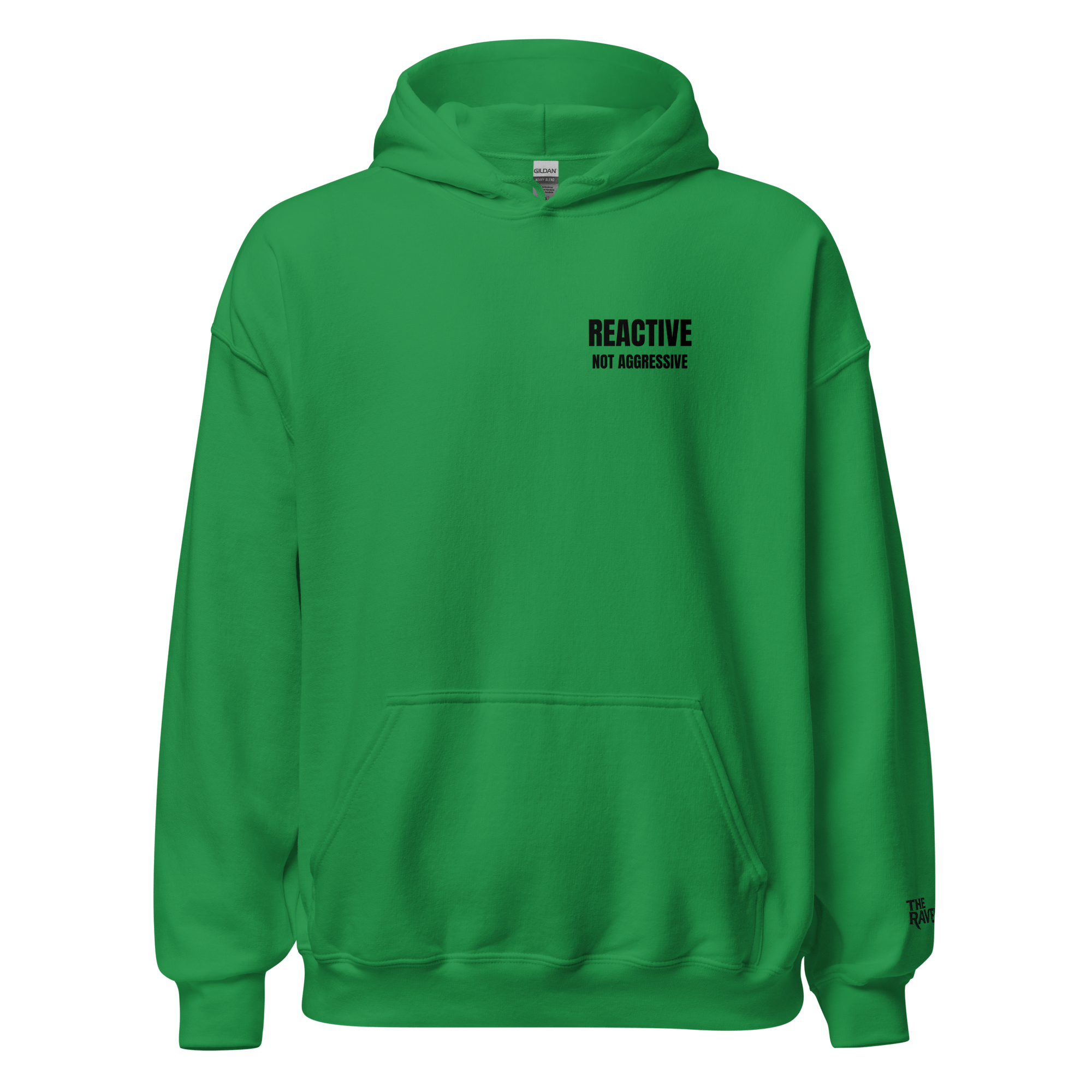 The Raven - Reactive dog in training - Black print - Unisex Hoodie - The Raven Shop