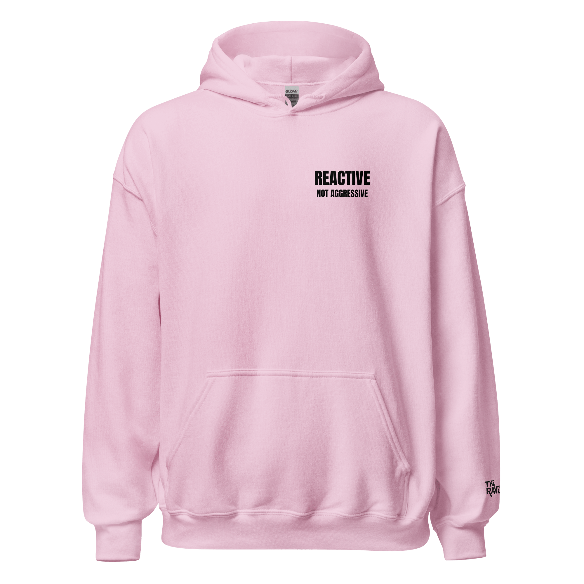 The Raven - Reactive dog in training - Black print - Unisex Hoodie - The Raven Shop