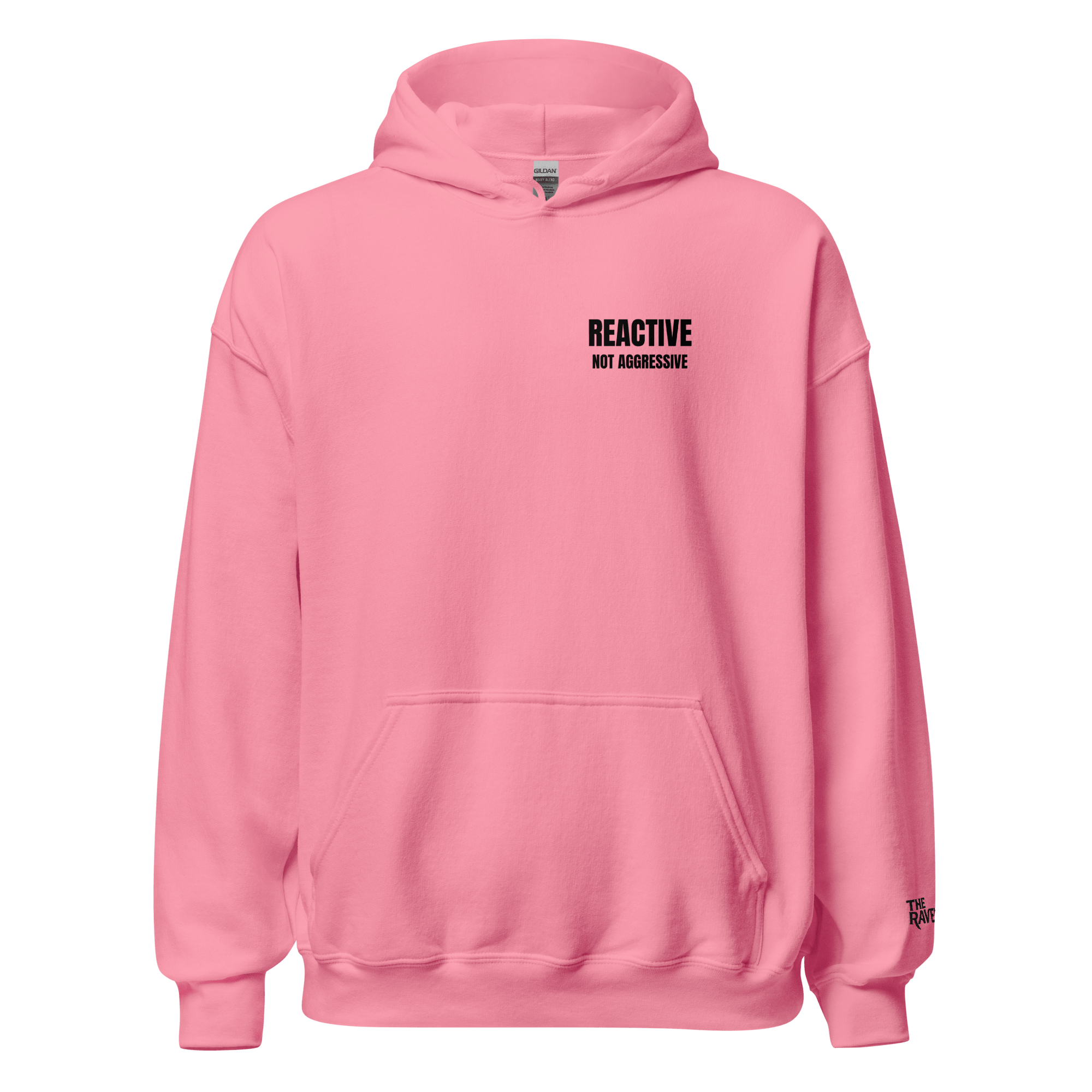 The Raven - Reactive dog in training - Black print - Unisex Hoodie - The Raven Shop