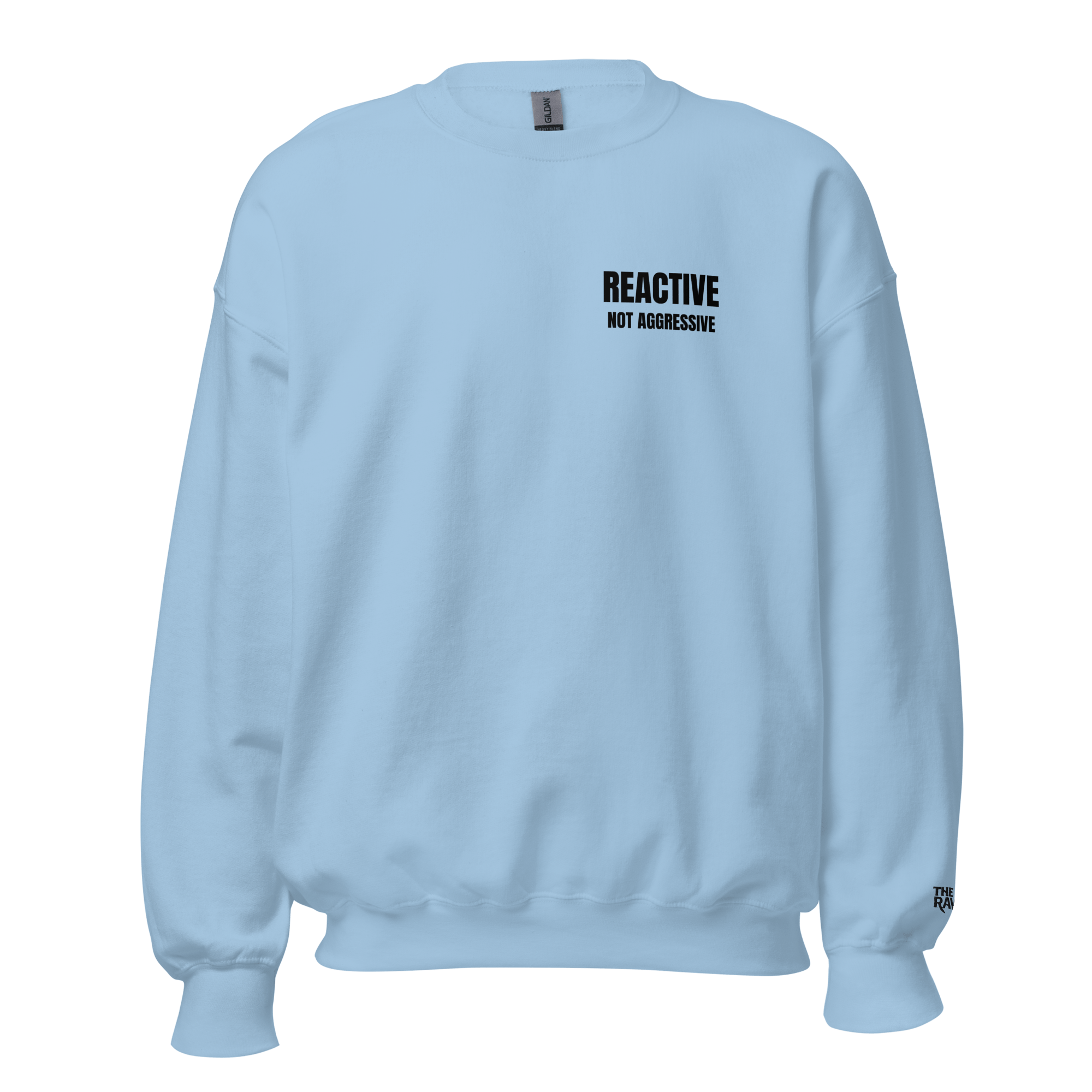 The Raven - Reactive dog in training - Black print - Unisex Sweater - The Raven Shop