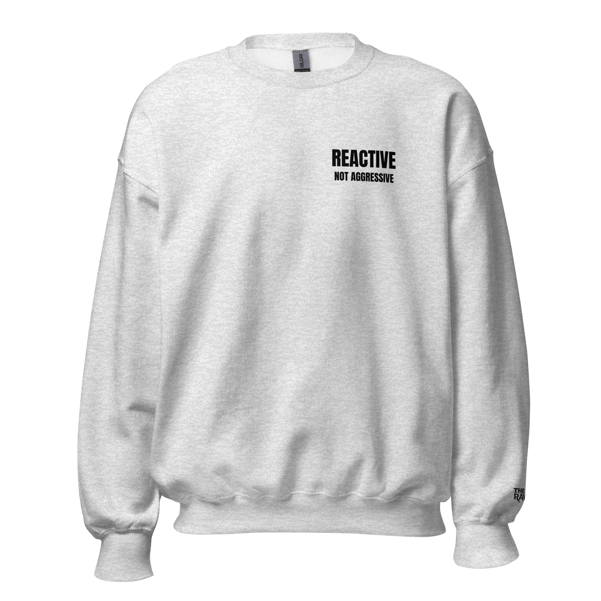 The Raven - Reactive dog in training - Black print - Unisex Sweater - The Raven Shop