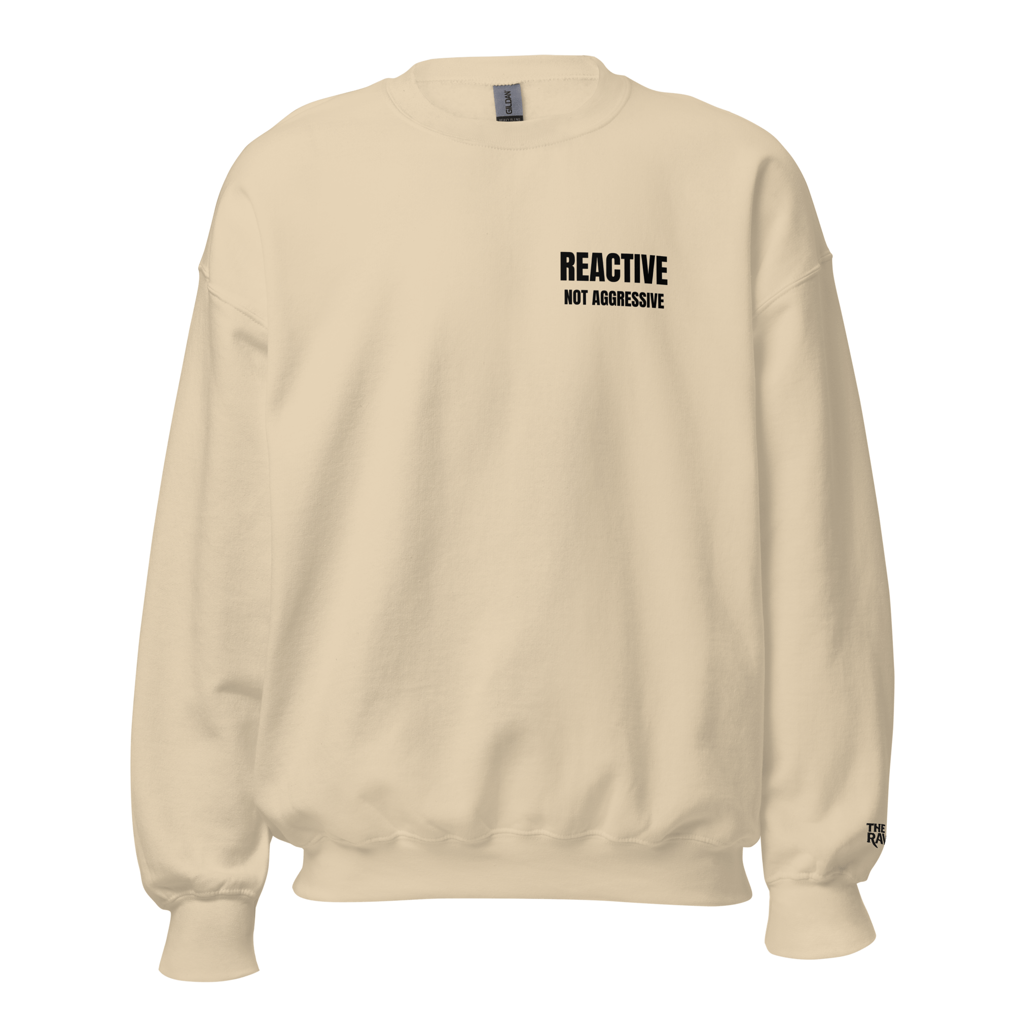 The Raven - Reactive dog in training - Black print - Unisex Sweater - The Raven Shop