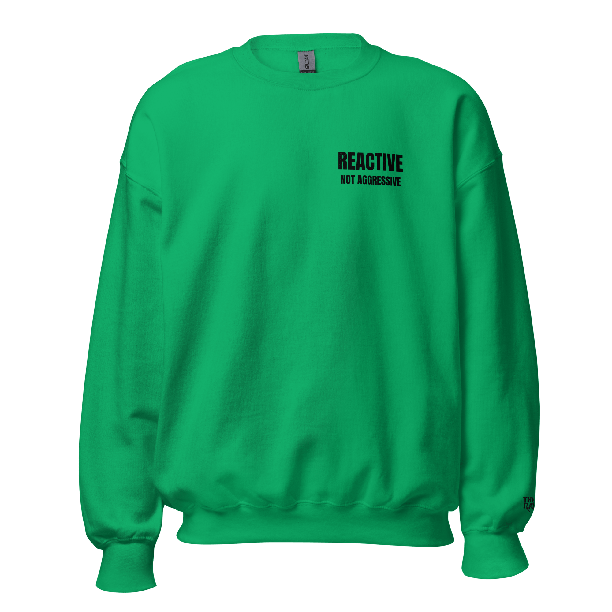 The Raven - Reactive dog in training - Black print - Unisex Sweater - The Raven Shop