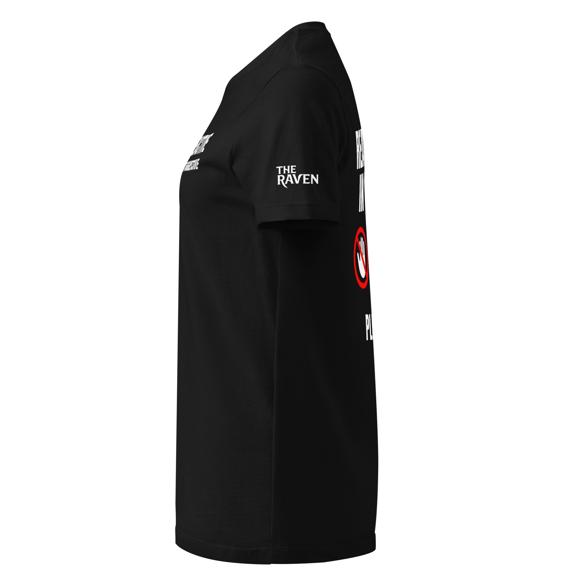 The Raven - Reactive dog in Training - White print - Women T-shirt - The Raven Shop