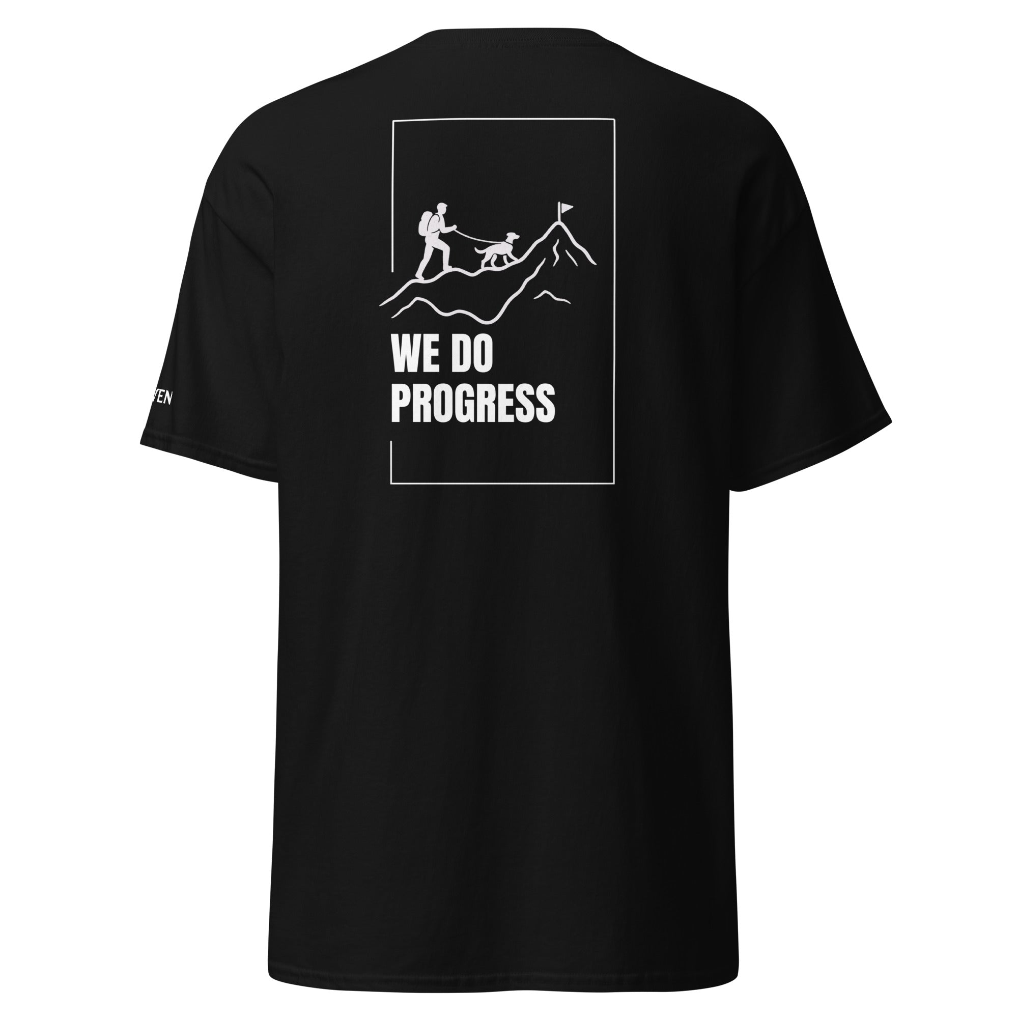 The Raven T-shirt - We don't do perfect (White print) - Unisex - The Raven Shop