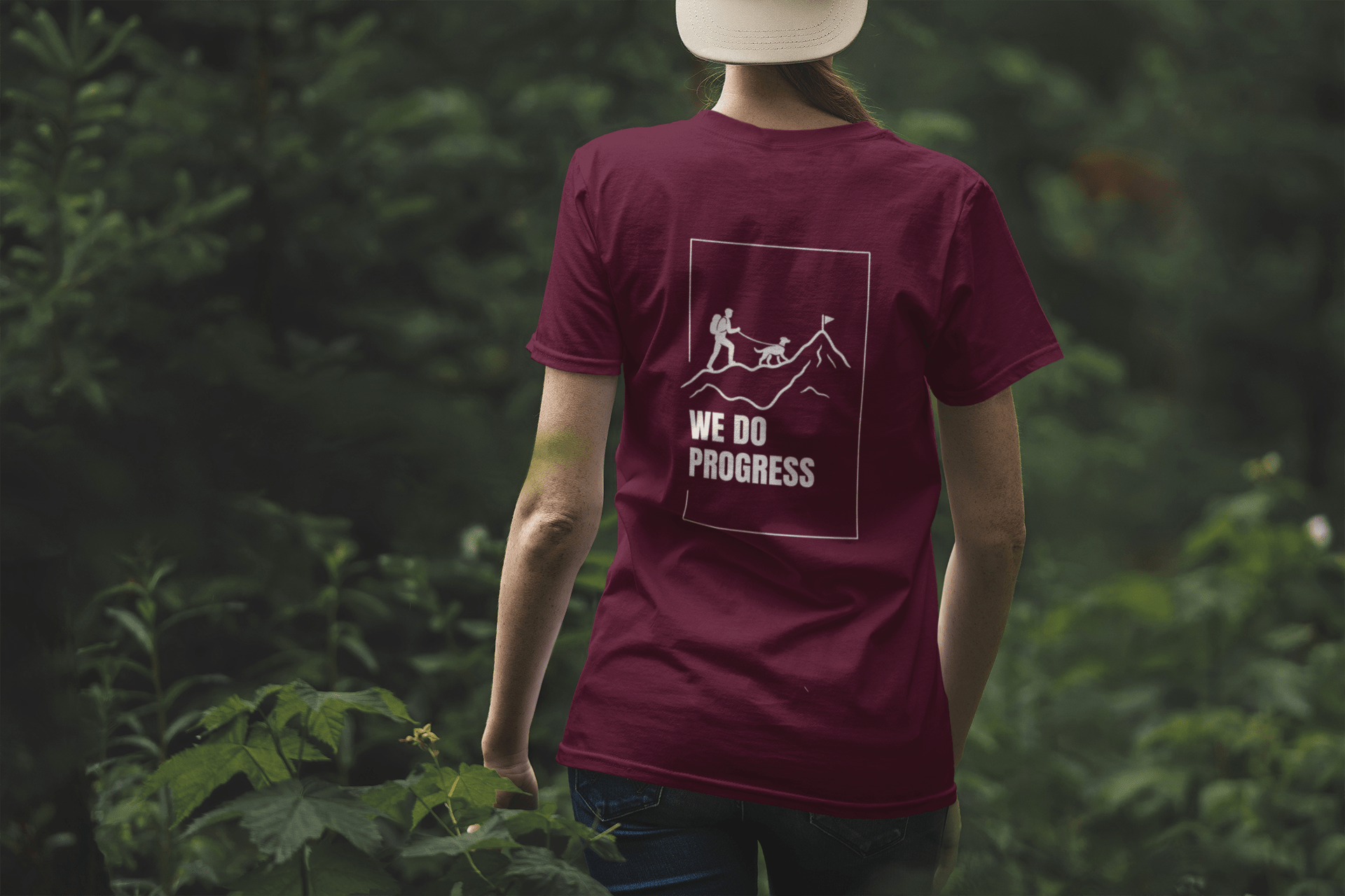 The Raven T-shirt - We don't do perfect (White print) - Unisex - The Raven Shop