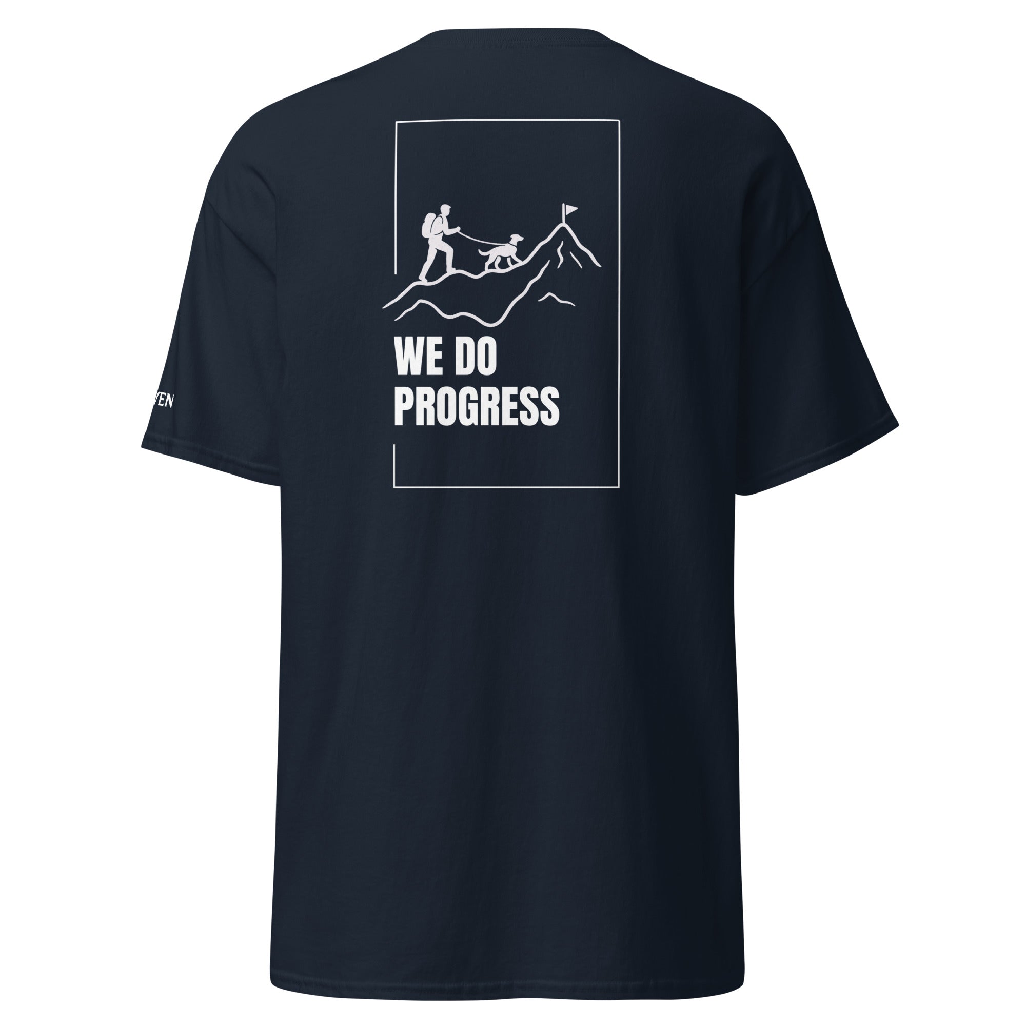 The Raven T-shirt - We don't do perfect (White print) - Unisex - The Raven Shop