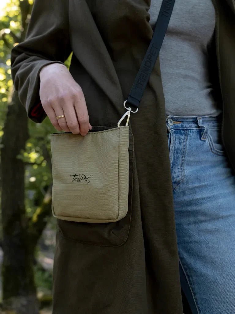 Trendpet Snaxx trainingstasje Beige - The Raven Shop