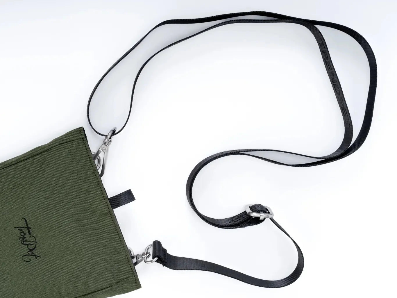 Trendpet Snaxx trainingstasje olive geen - The Raven Shop