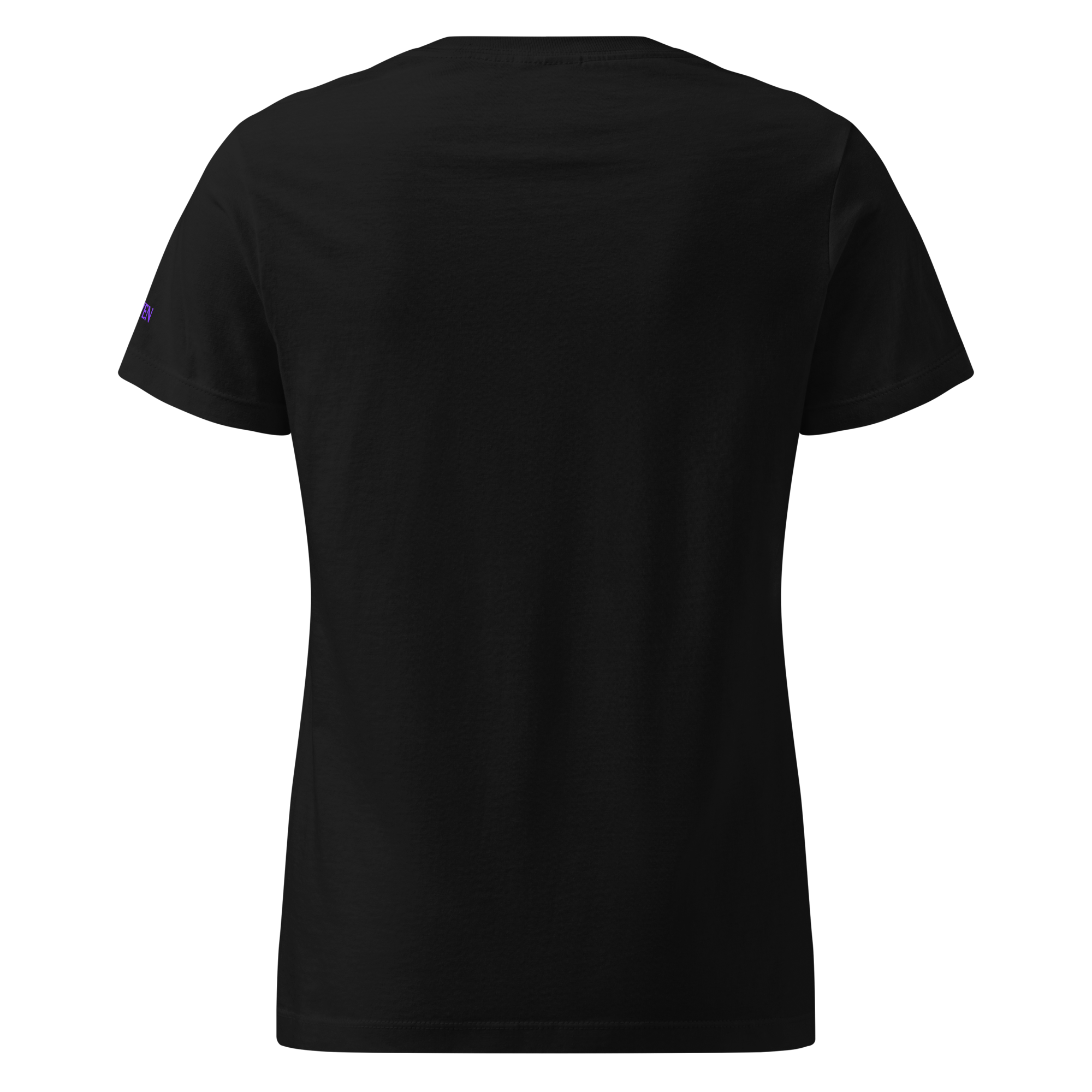 The Raven - Handler not boss - Purple print - Womens T-shirt